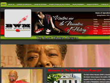 Tablet Screenshot of blackwritersmuseum.com
